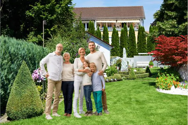 Happy Family Satisfy with Their Garden New Look